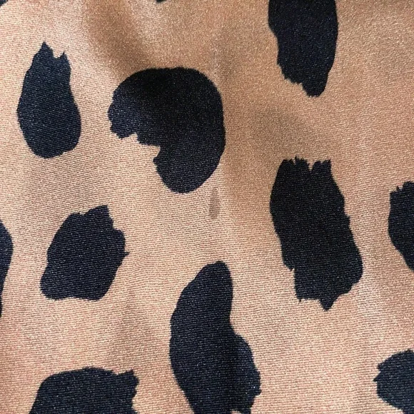Cheetah print long skirt